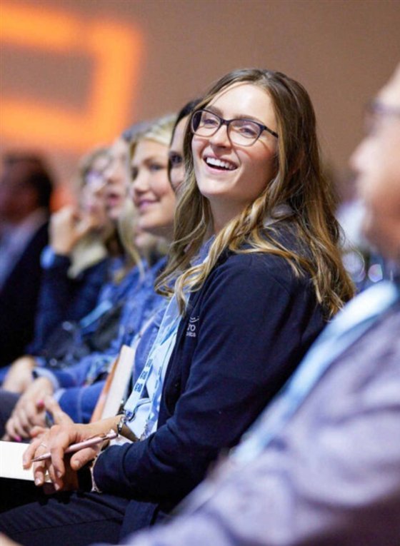 Attendees at an orthodontic annual session