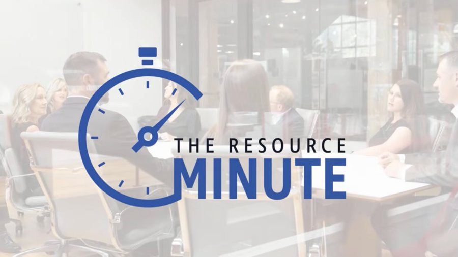 The Resource Minute